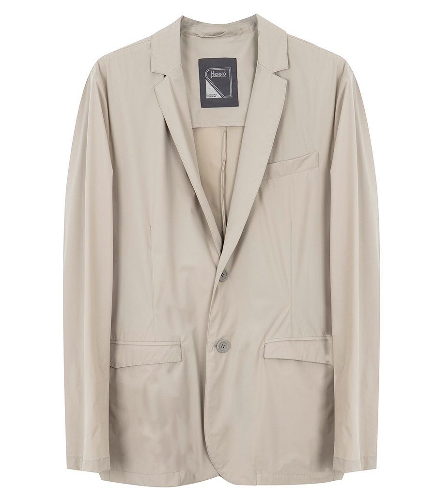 HERNO - GIACCA BLAZER MONOPETTO HEVOLU