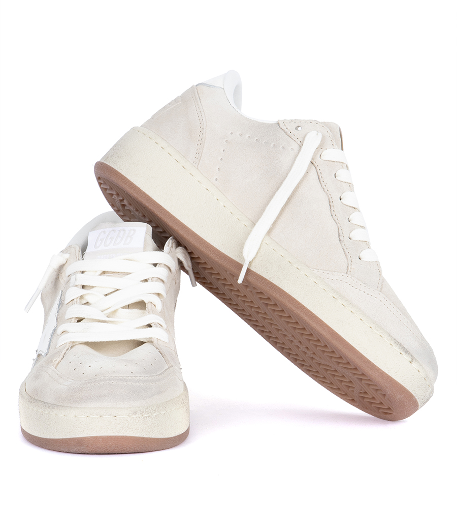 BEIGE SUEDE BALL STAR 2