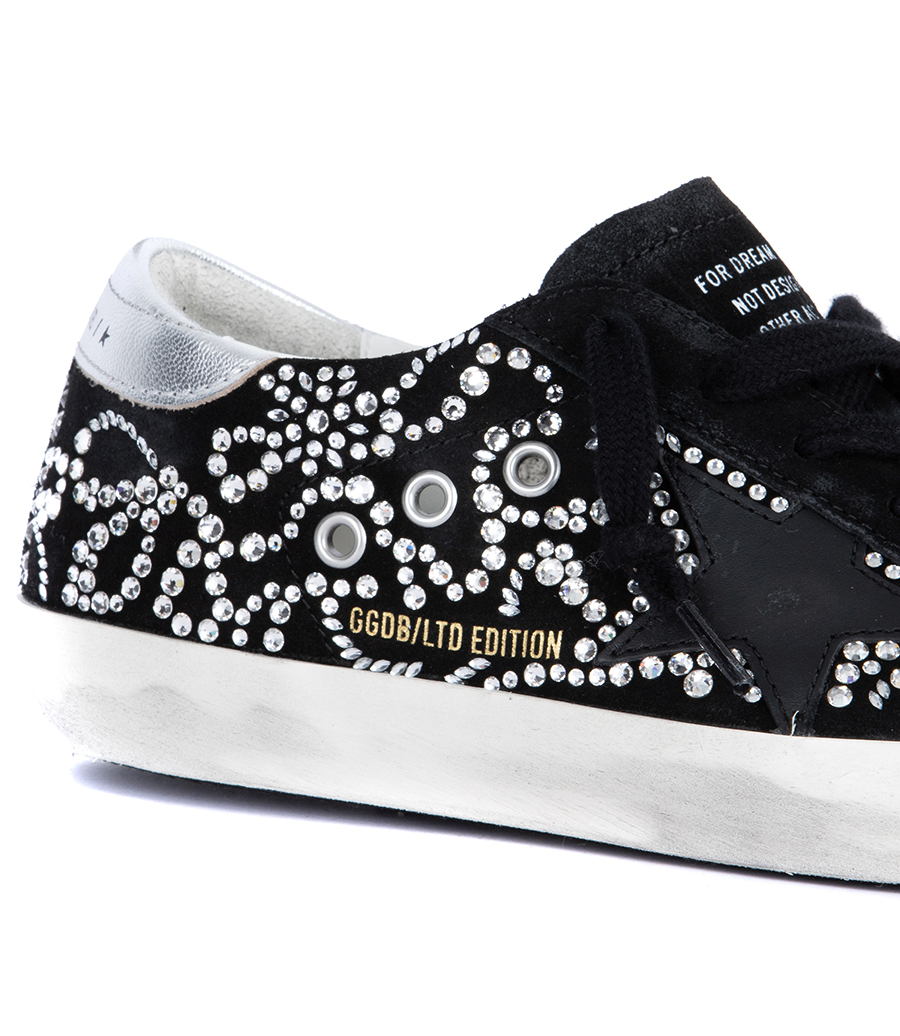 CRYSTAL SUEDE SUPER-STAR