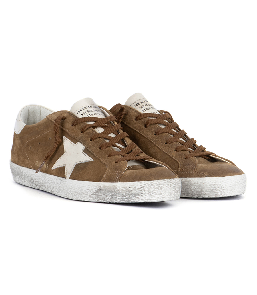 TABBACCO BROWN SUEDE SUPER-STAR