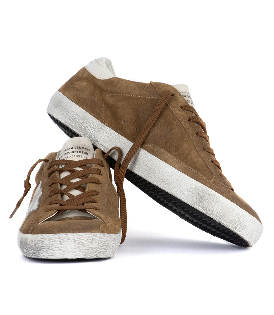 TABBACCO BROWN SUEDE SUPER-STAR