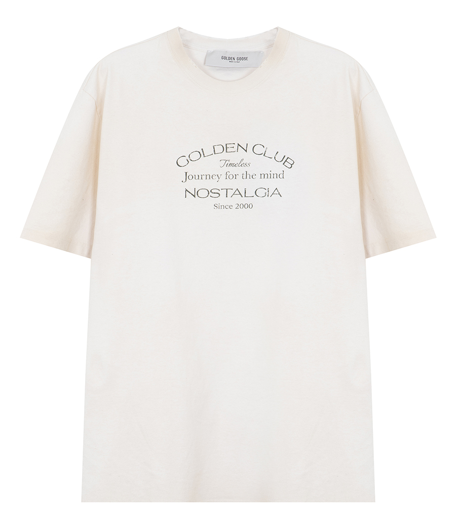 GOLDEN GOOSE  - NOSTALGIA REGULAR T-SHIRT