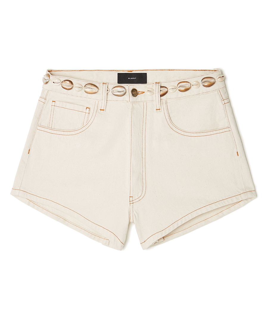 ALANUI - OCEAN DREAM DENIM SHORTS