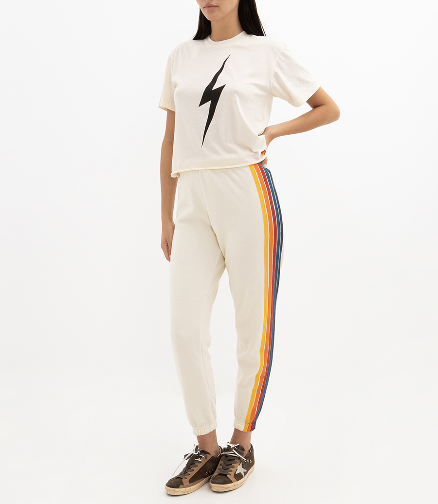 WOMEN'S 5 STRIPE SWEATPANTS