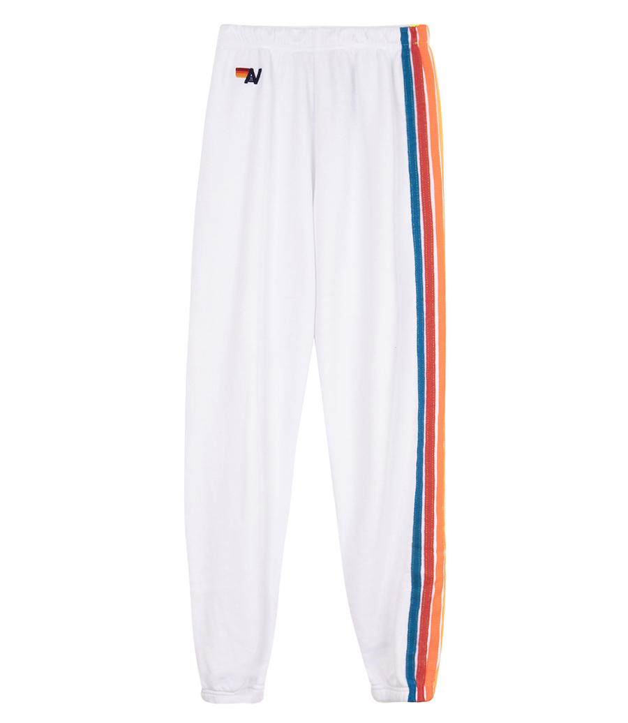 AVIATOR NATION - WOMEN'S 5 STRIPE SWEATPANTS