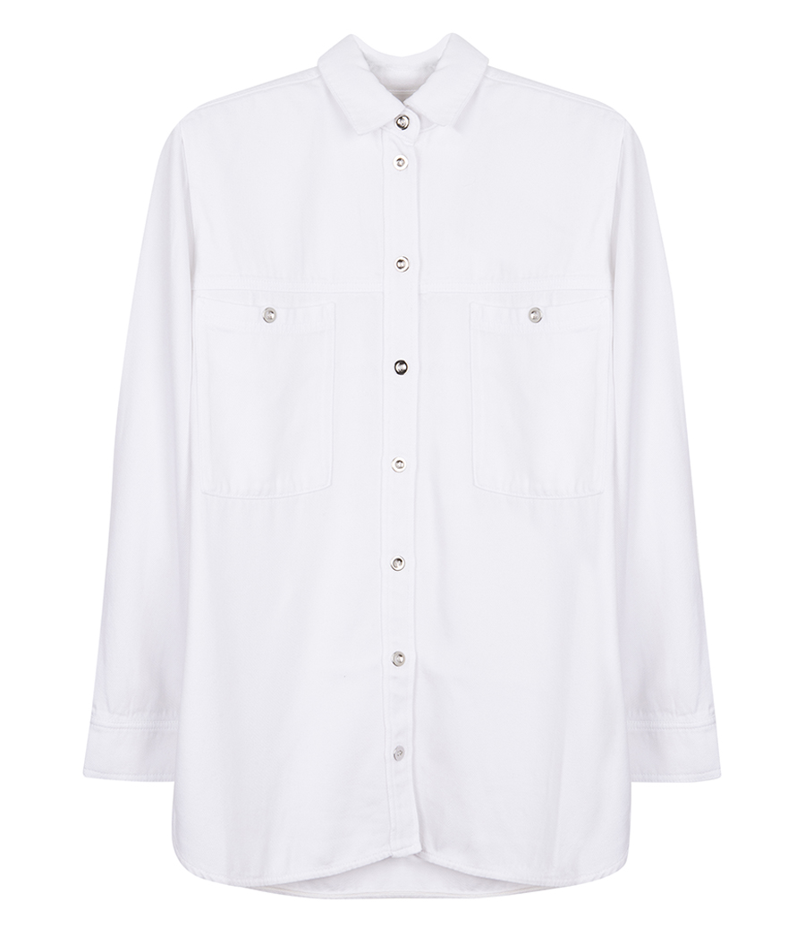 IRO - HIKARI DENIM-EFFECT SHIRT