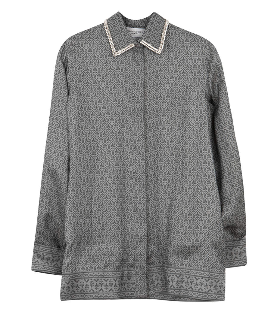 GOLDEN GOOSE  - JOURNEY WS PAJAMAS TWILL SHIRT