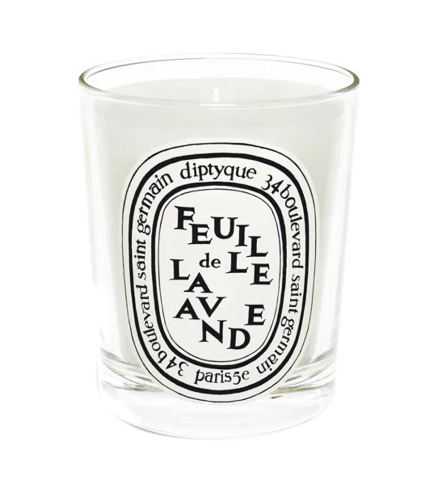 DIPTYQUE - SCENTED CANDLE FEUILLE DE LAVANDE 6.5 OZ