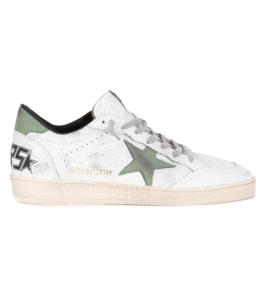 GOLDEN GOOSE  - GREEN STAR BALLSTAR