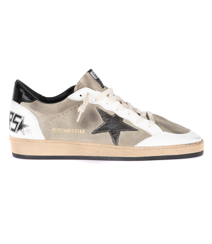 GOLDEN GOOSE  - SUEDE UPPER BALLSTAR