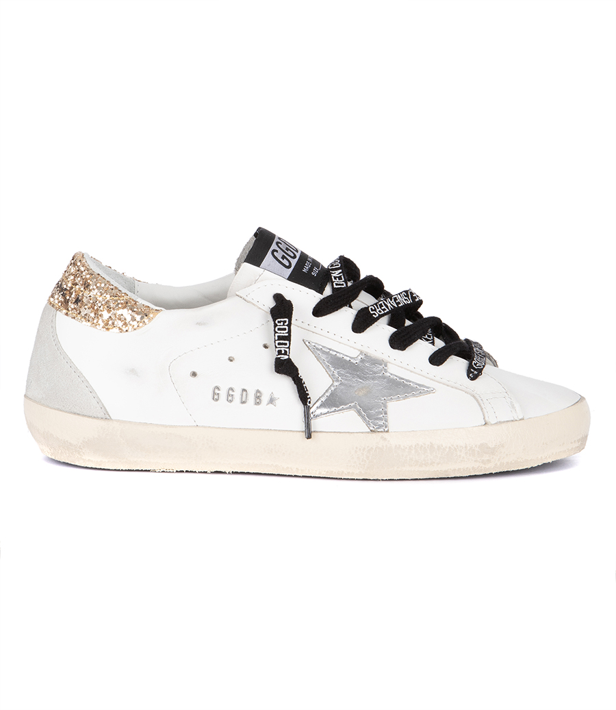 GOLDEN GOOSE  - LAMINATED STAR SUPER-STAR