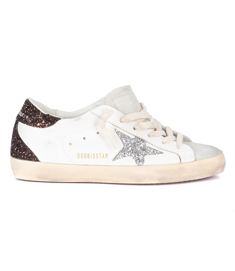 GOLDEN GOOSE  - GLITTER STAR SUPER-STAR