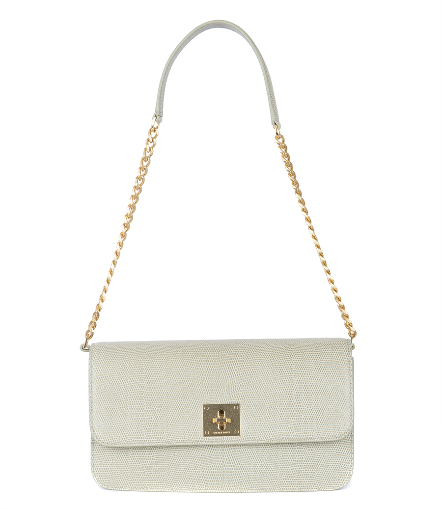 GIOIA BAG TEJUS BODY GOLD METAL DETAILS