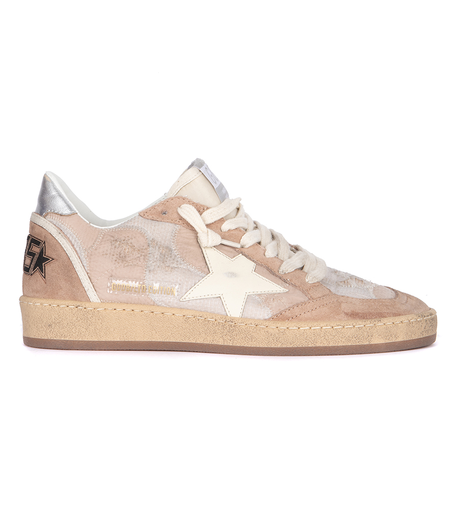 GOLDEN GOOSE  - PATCHWORK UPPER BALL STAR