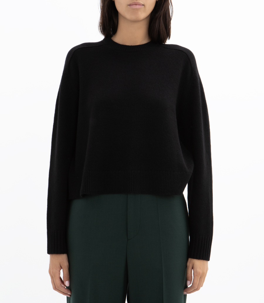 CROPPED SWEATER IN CASHEMRE