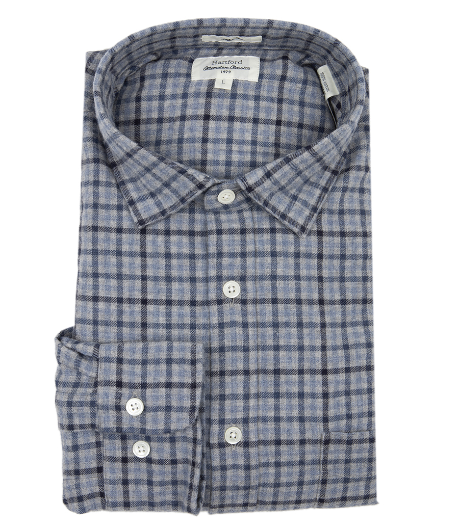 HARTFORD - STORM CHECKED SHIRT