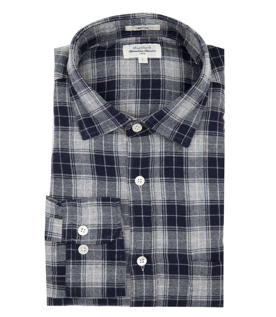 HARTFORD - STORM CHECKED SHIRT