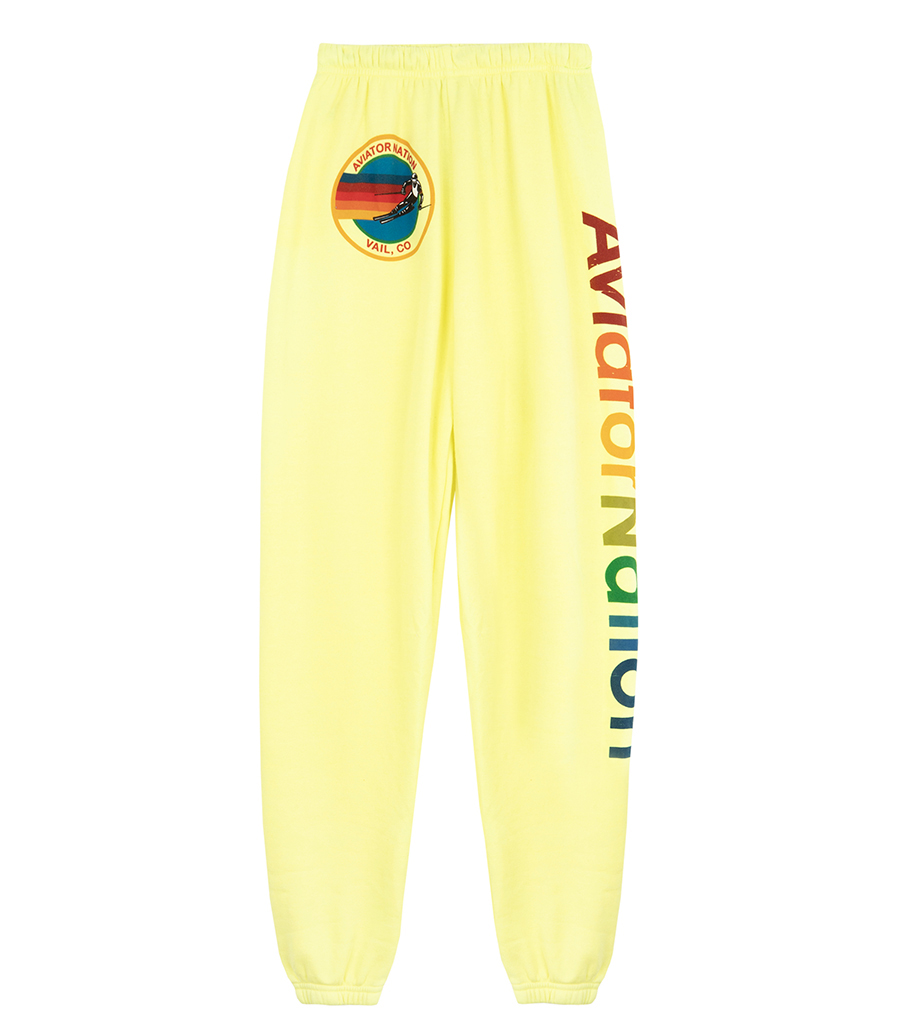 AVIATOR NATION - WOMEN'S AVIATOR NATION VAIL SWEATPANT