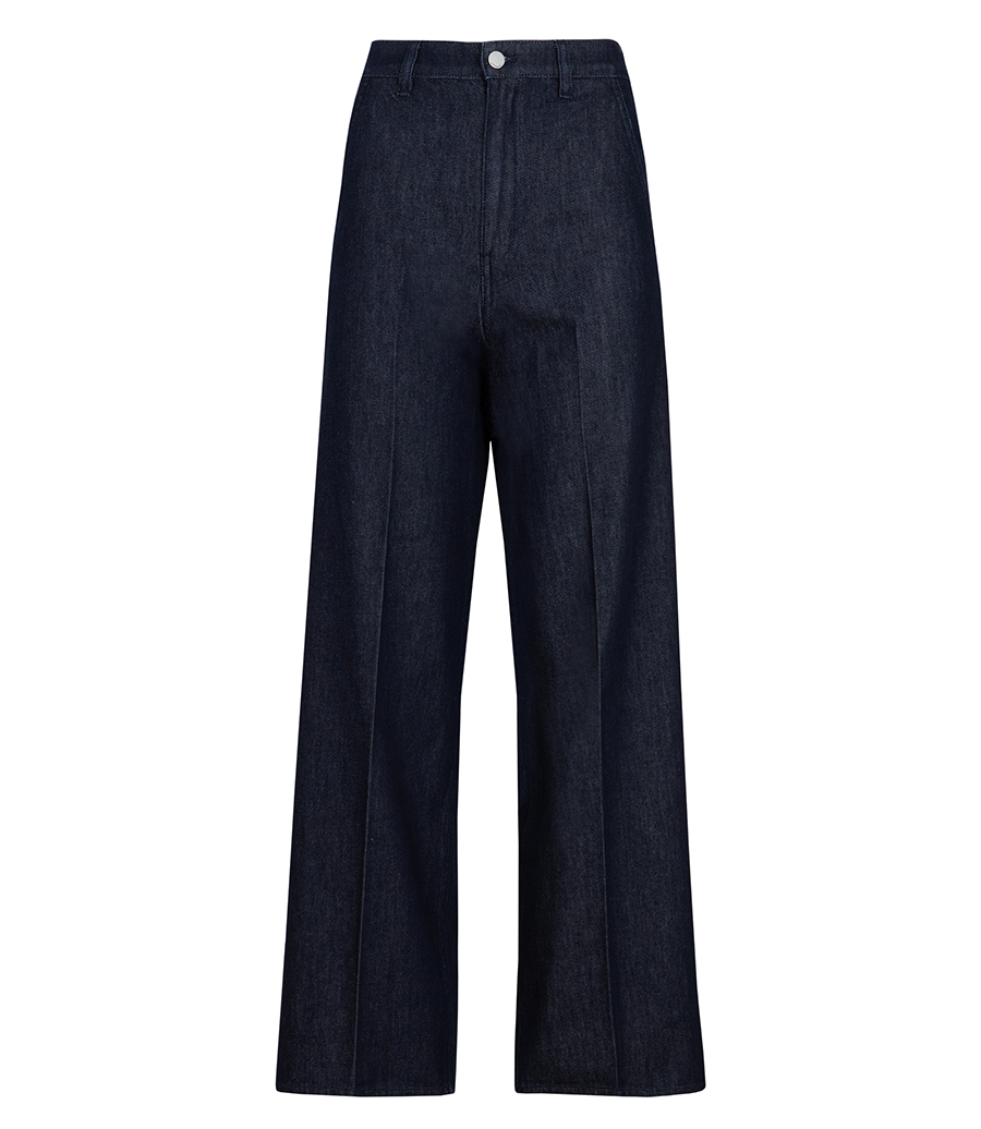 THEORY - WIDE STRAIGHT  TROUSERS