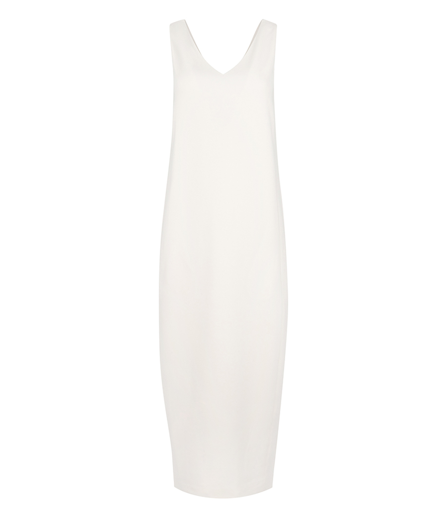 THEORY - V NECK EASY DRESS