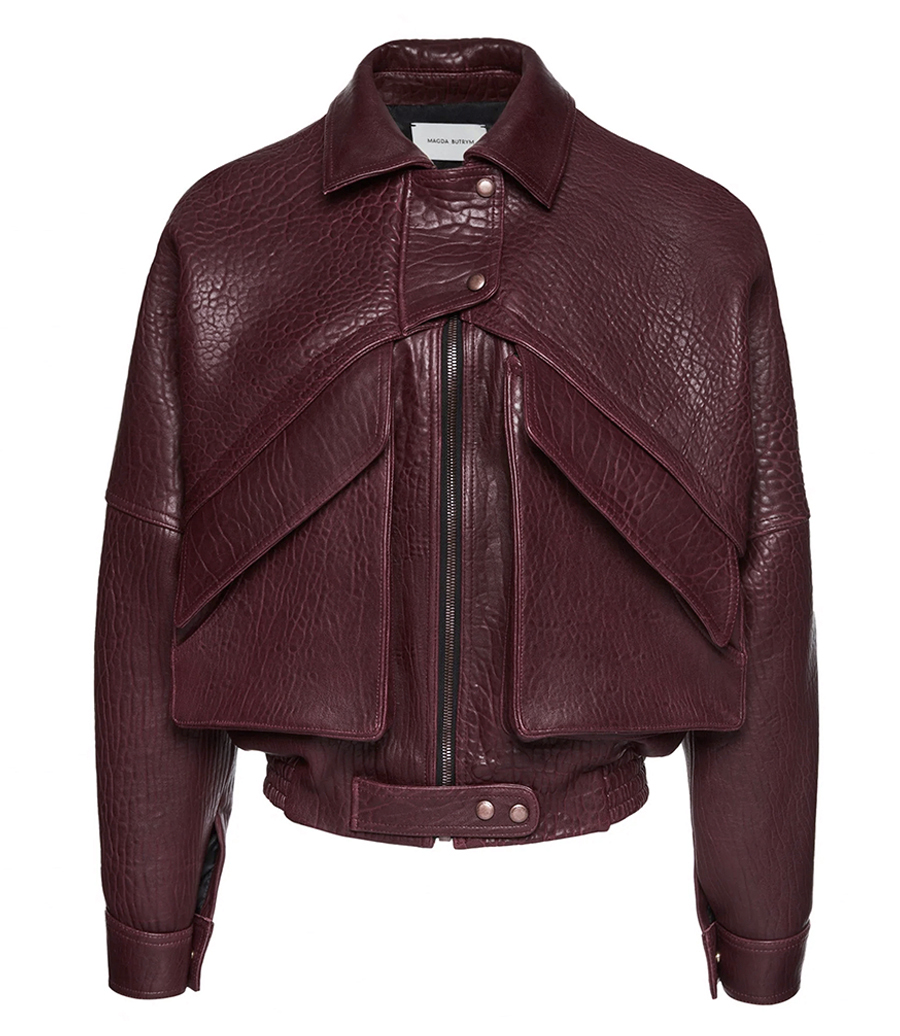 MAGDA BUTRYM - VINTAGE LEATHER BOMBER JACKET