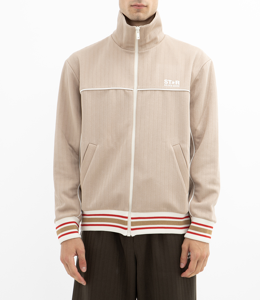 STAR ZIPPED TRACK JACKET