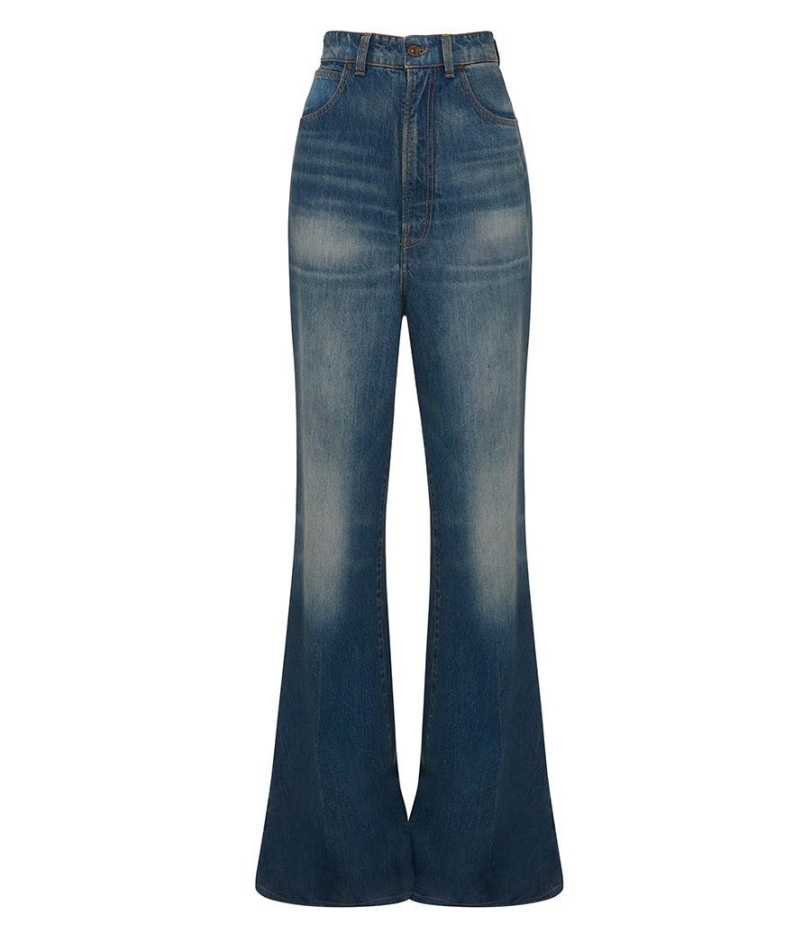 VICTORIA BECKHAM - WIDE-LEG KICK JEAN