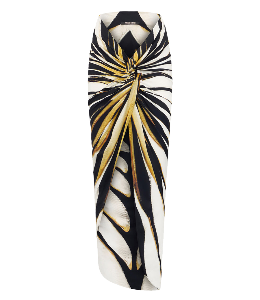 ROBERTO CAVALLI - RAY OF GOLD PRINT SARONG