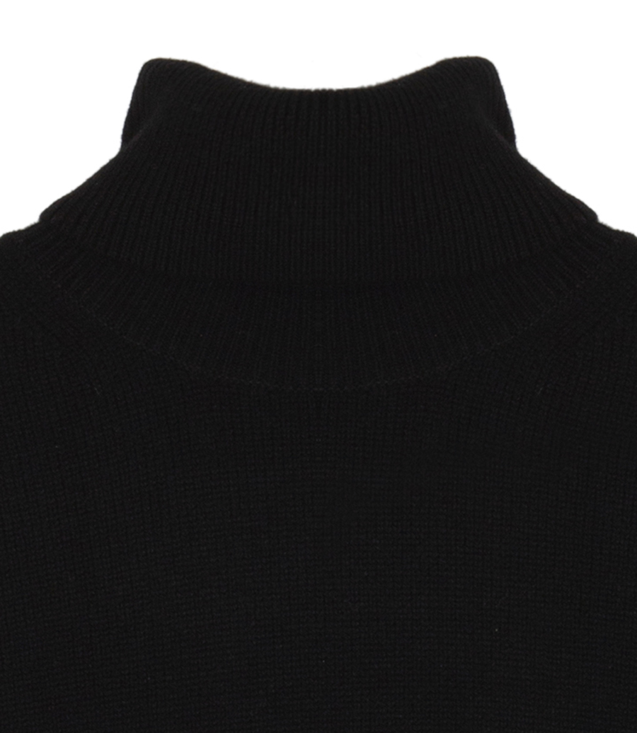 OVER T-NECK SWEATER