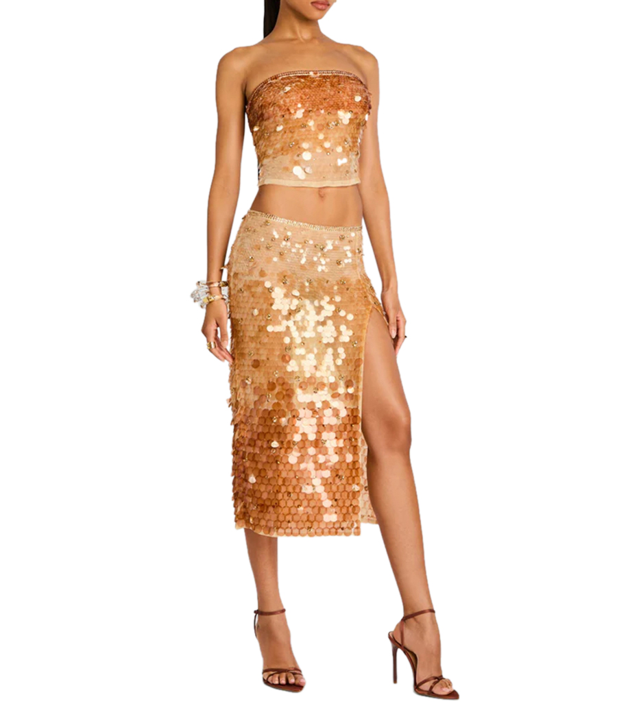 NELLIE SEQUIN SKIRT