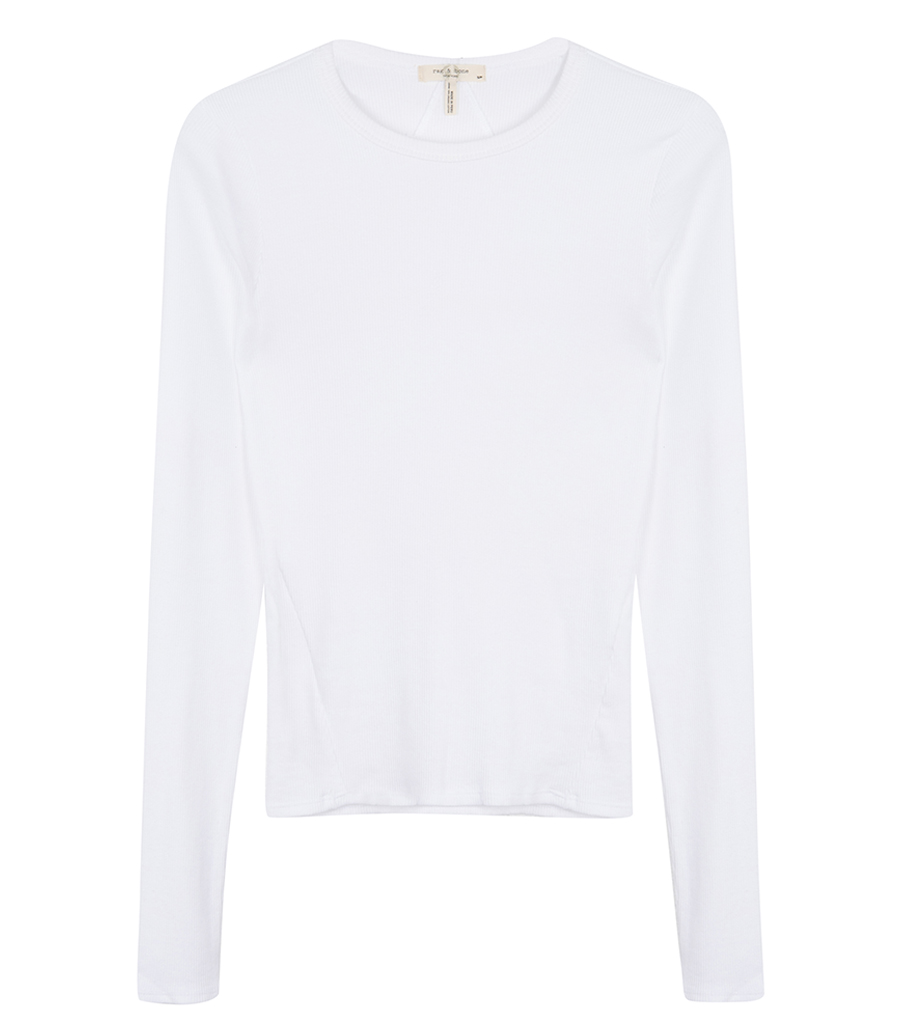 RAG & BONE - ESSENTIAL RIB LS