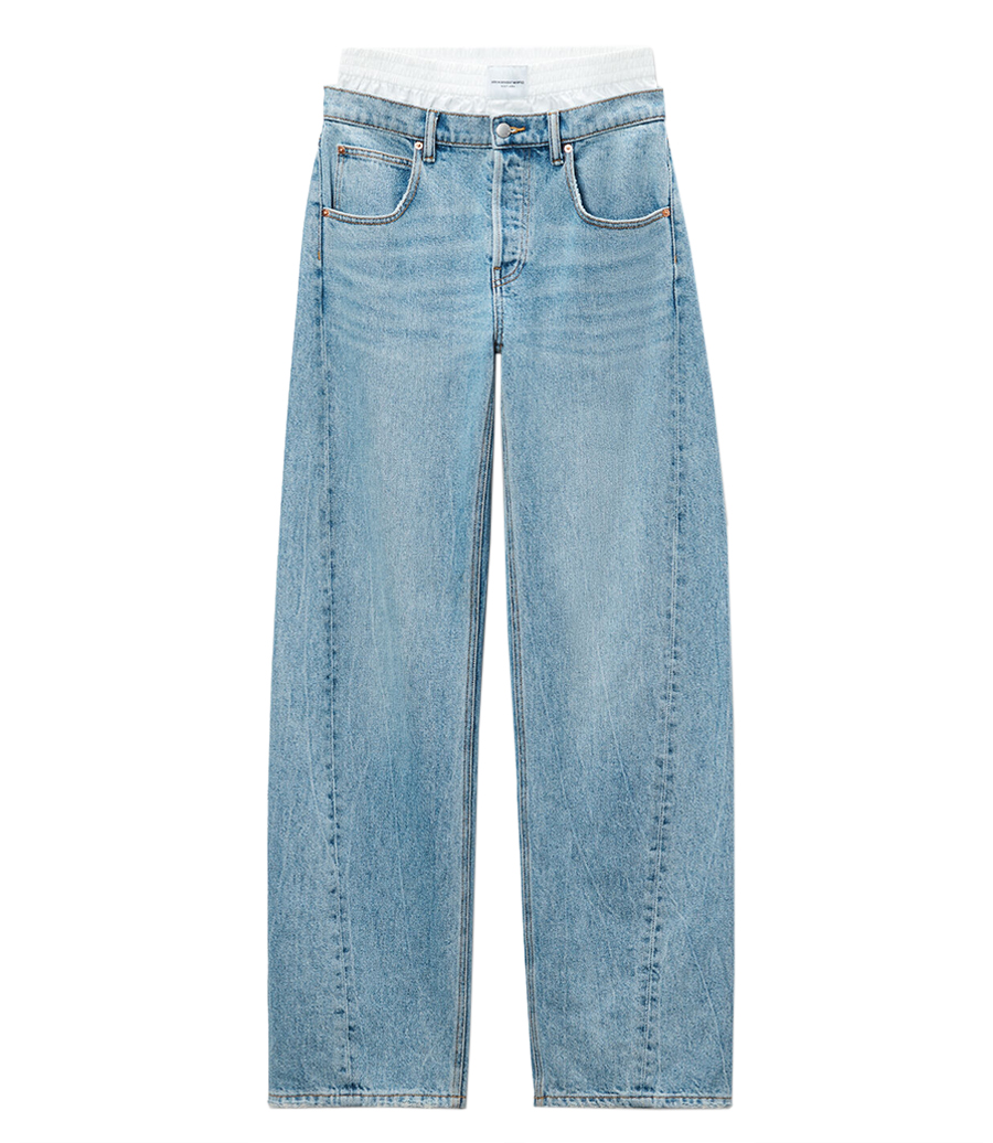 ALEXANDER WANG - BALLOON JEAN PRE-STYLED BOXER