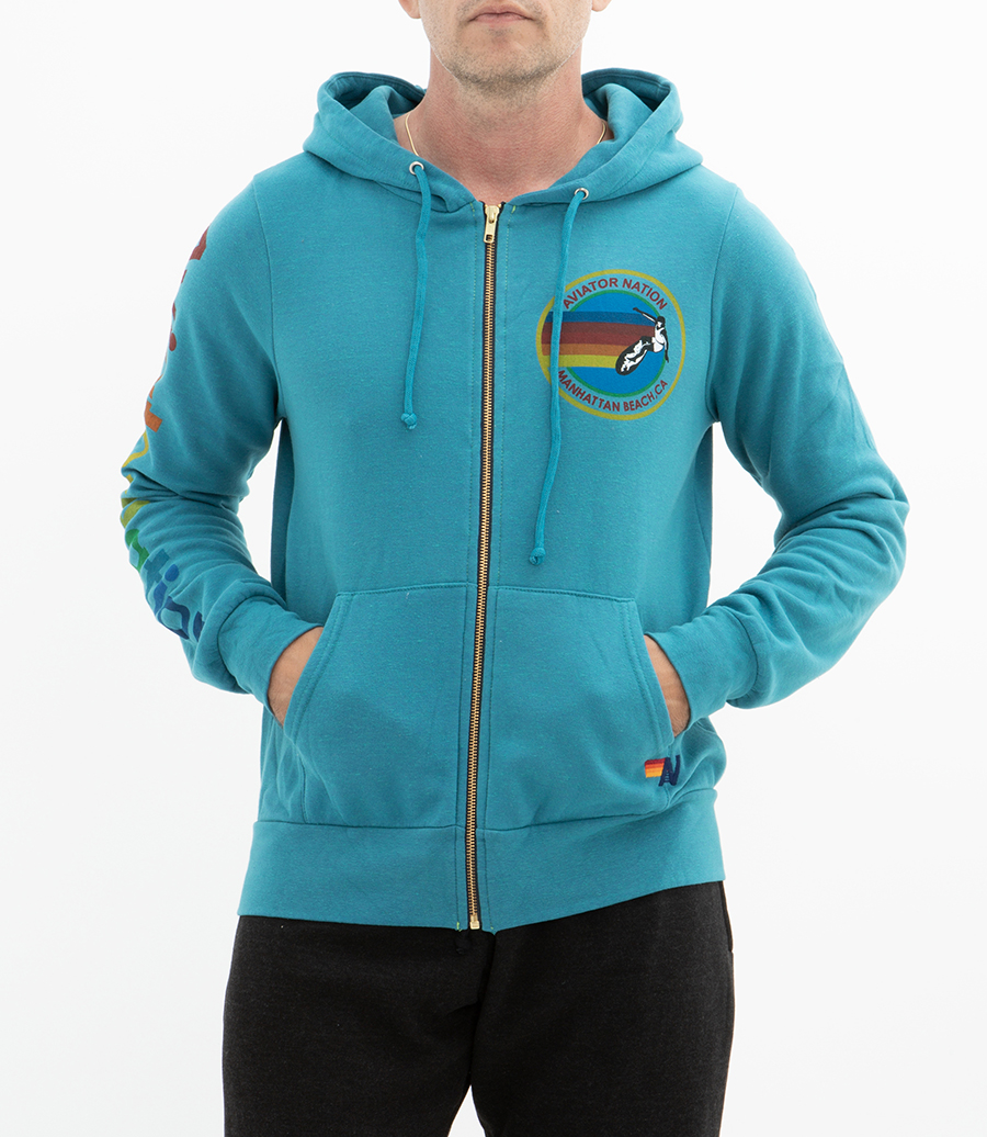 AVIATOR NATION MANHATTAN BEACH HOODIE