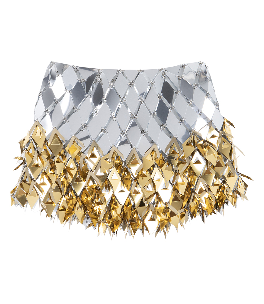 RABANNE - GOLDEN SPARKLE SKIRT