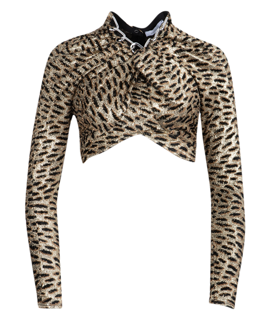 RABANNE - TIGER PRINT TOP