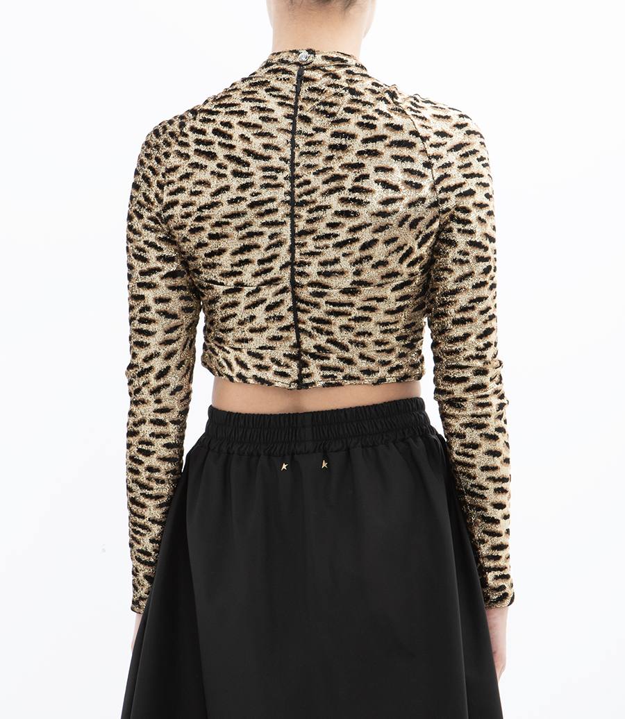 TIGER PRINT TOP