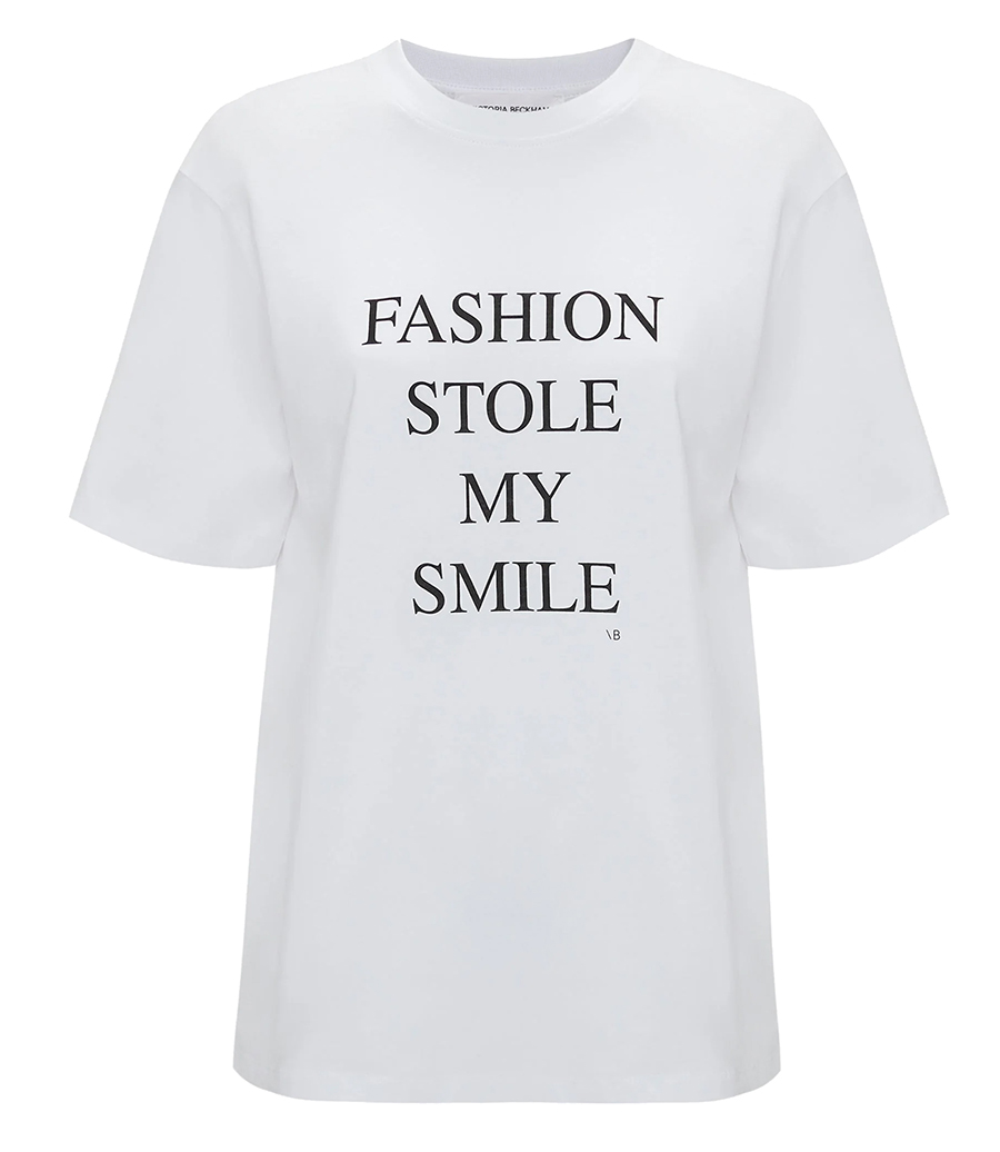 VICTORIA BECKHAM - FASHION STOLE MY SMILE TEE