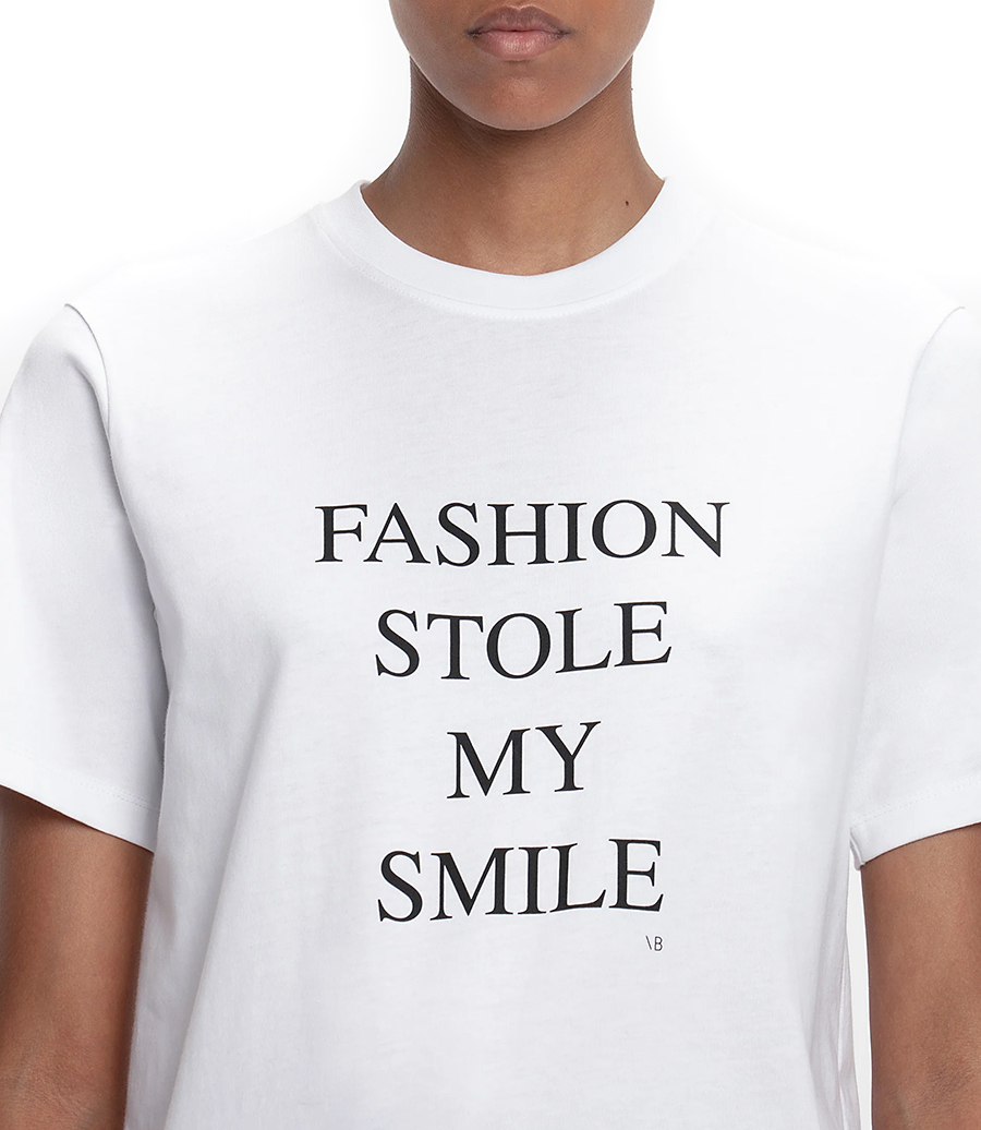 FASHION STOLE MY SMILE TEE