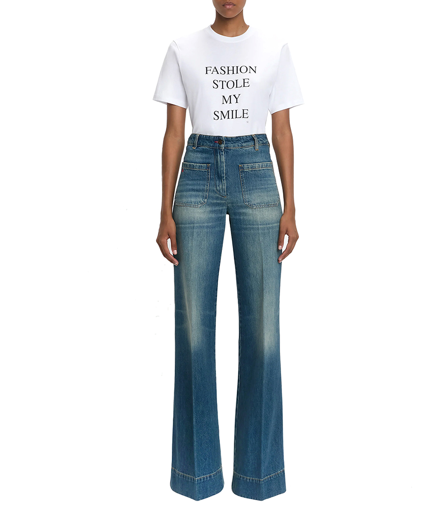 FASHION STOLE MY SMILE TEE