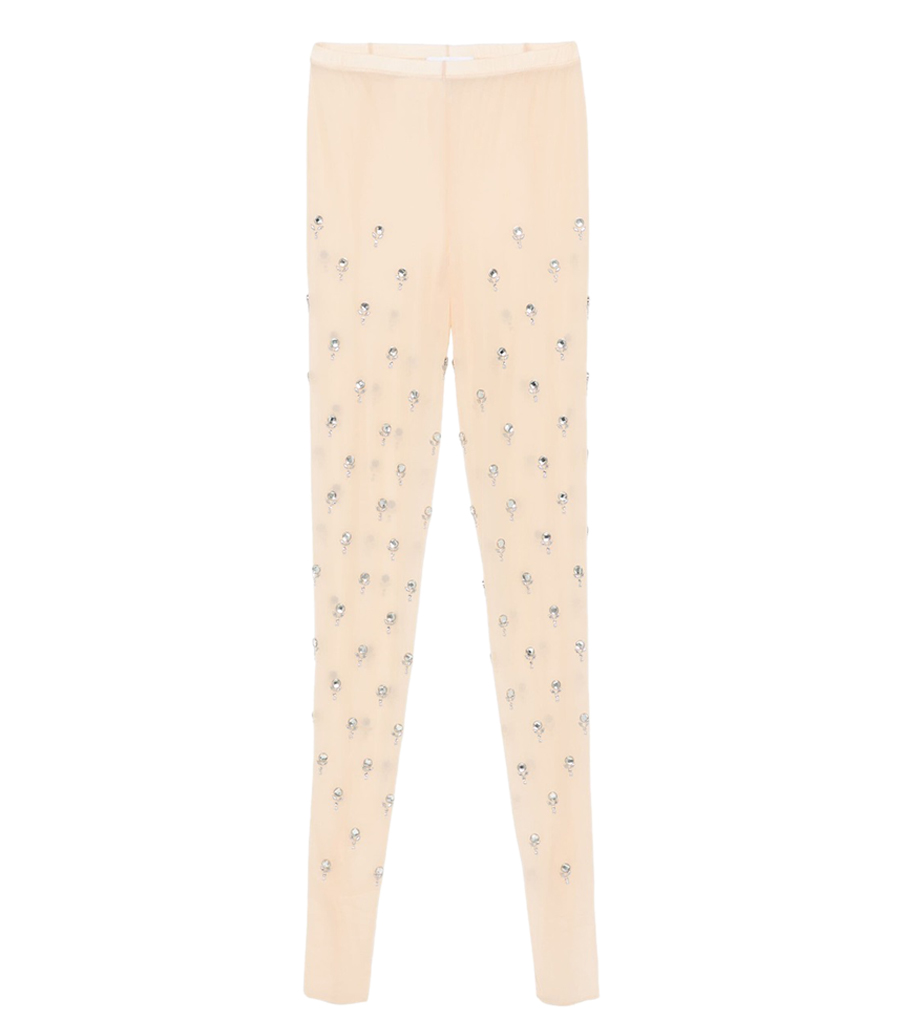 RABANNE - TIGHTS IN EMBROIDERED