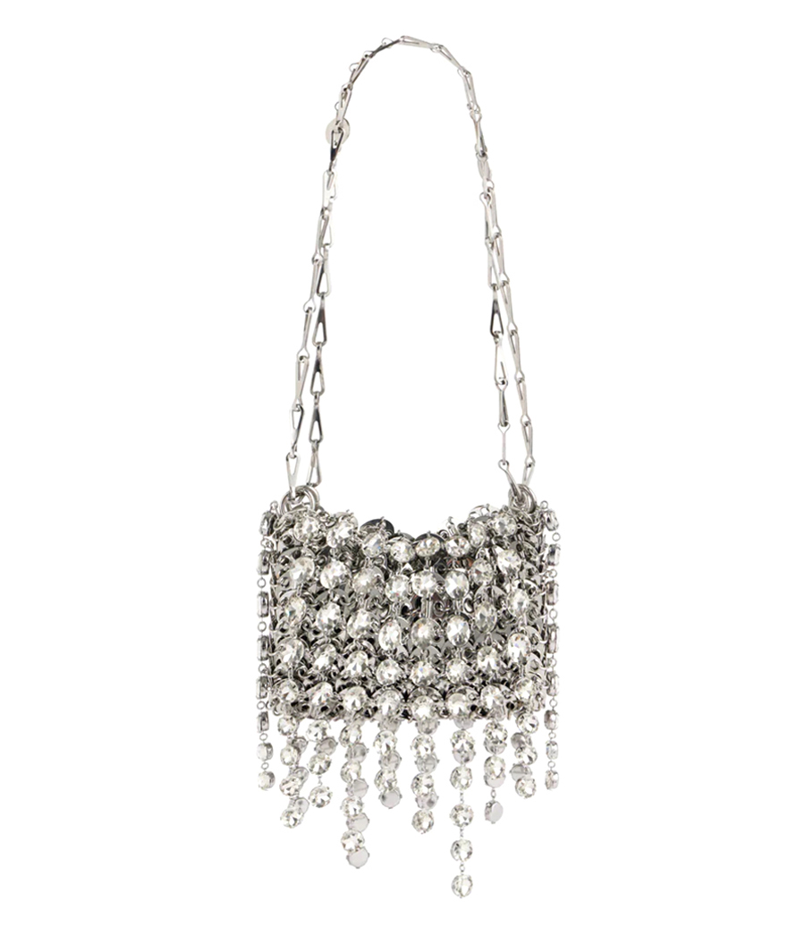 RABANNE - 1969 NANO BAG EMBELLISHED WITH STRASS