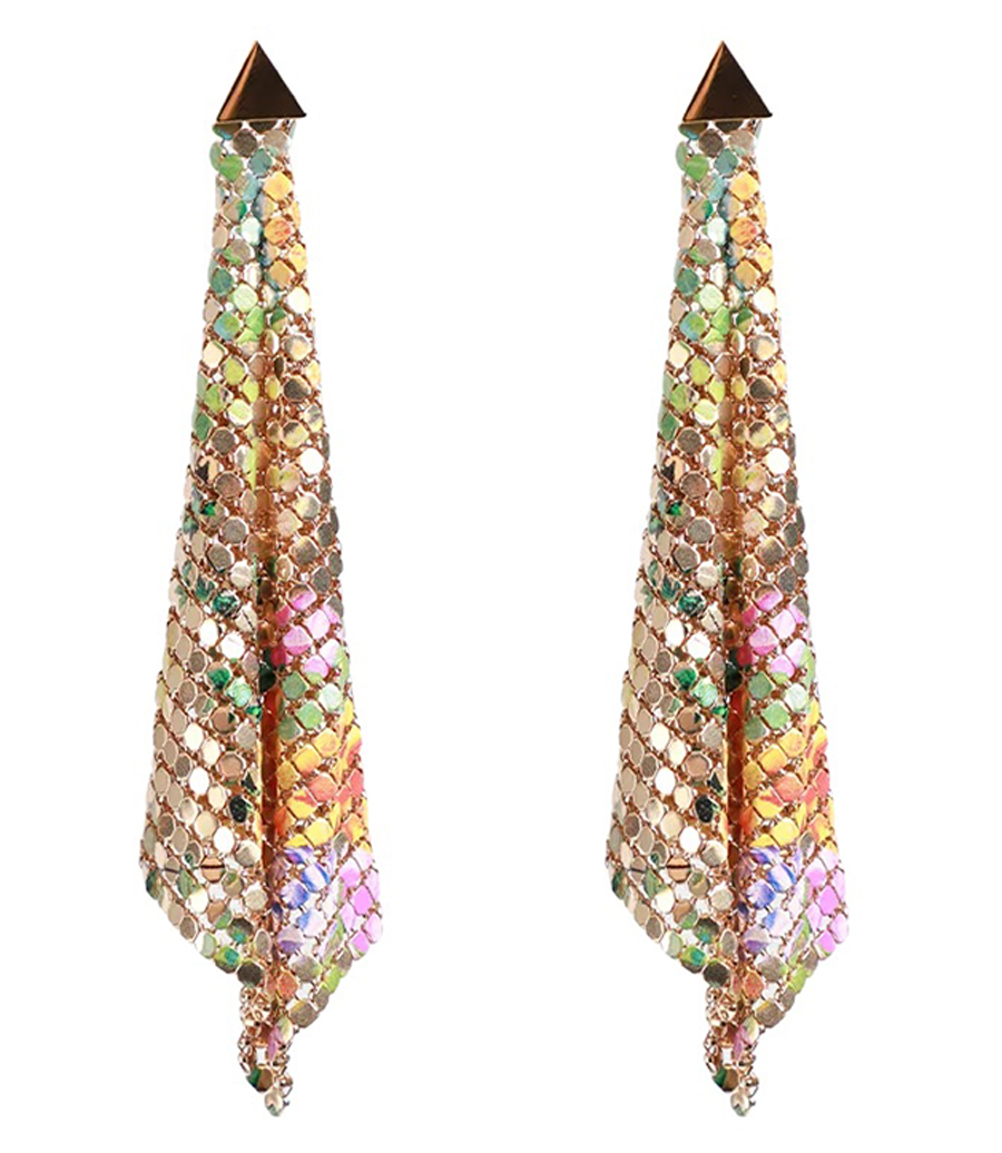 RABANNE - CHAINMAIL EARRINGS