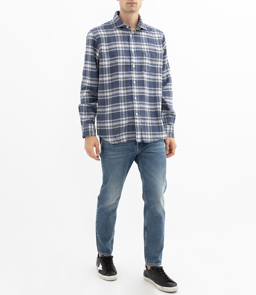 PAUL FLANNEL CHECKED SHIRT