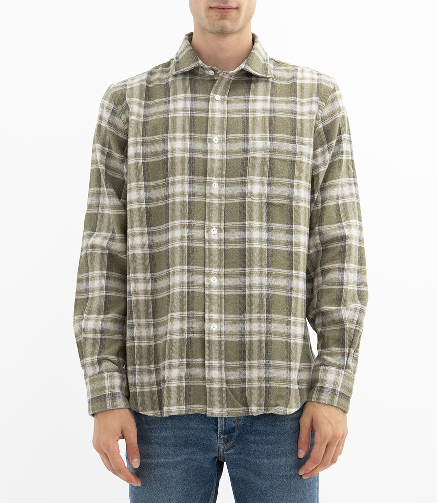 PAUL FLANNEL CHECKED SHIRT