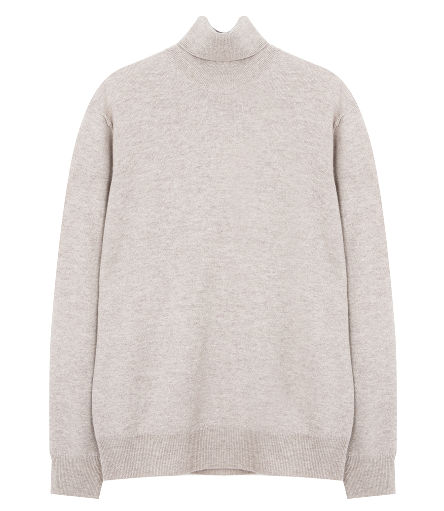 HARTFORD - WOOL & CASHMERE ROLL NECK SWEATER