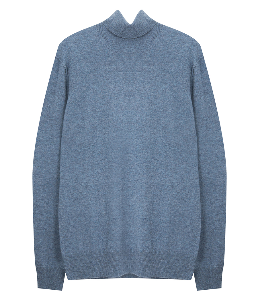 HARTFORD - WOOL & CASHMERE ROLL NECK SWEATER