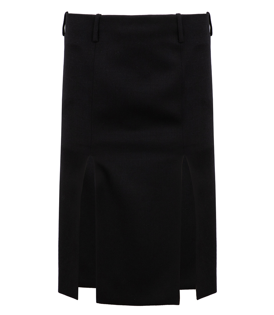 THE ATTICO - MIDI SKIRT GABARDINE