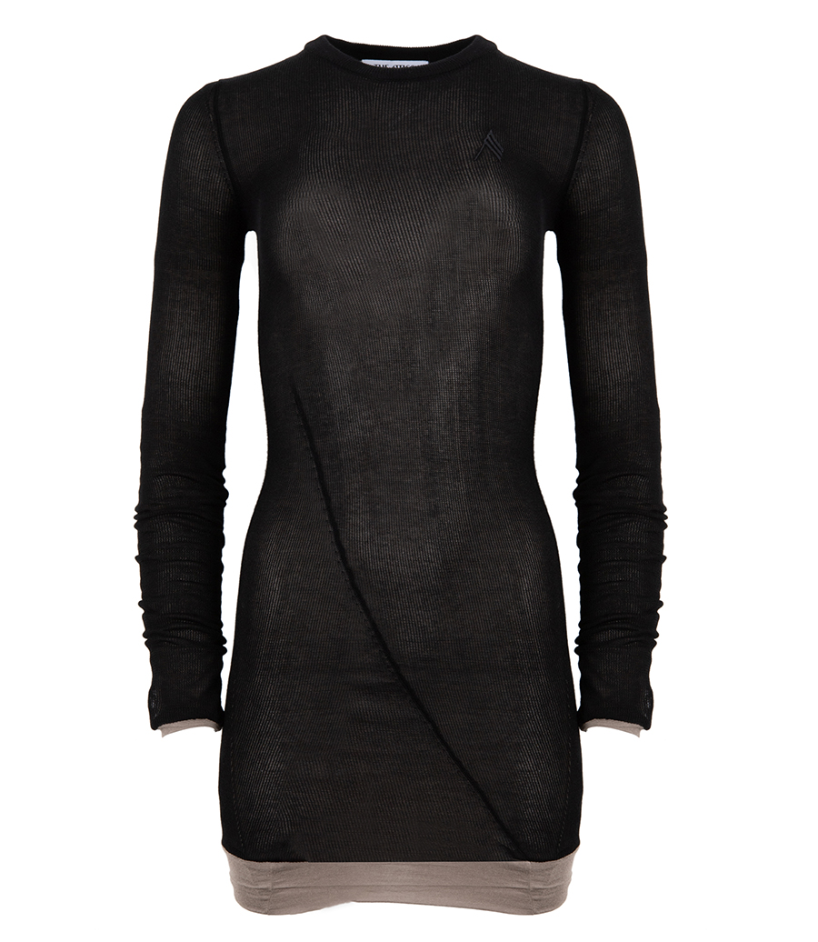 THE ATTICO - MINI DRESS DOUBLE JERSEY