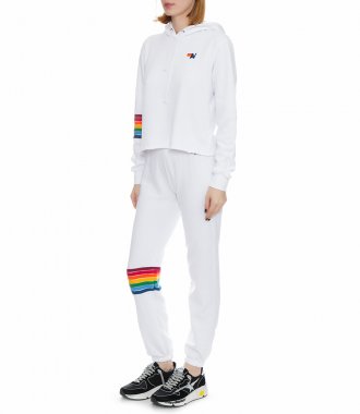 WOMEN'S RAINBOW STITCH SWEATPANT