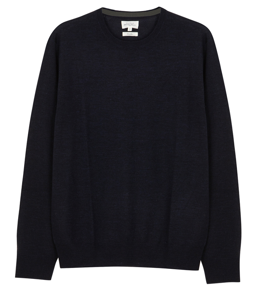 HARTFORD - MERINO CREW NECK PULLOVER